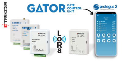Trikdis GV17 - GATOR inteligentny 4G GSM / IP sterownik bramy 6