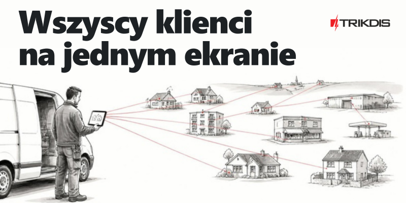 Inteligentny panel alarmowy Trikdis FLEXi SP3 WiFi 9