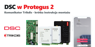 Trikdis E16 Ethernet Communicator - Moduł IP 10