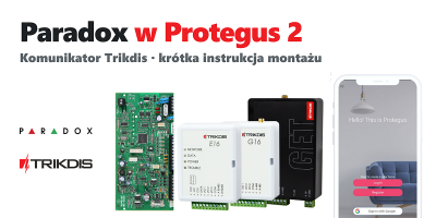 Trikdis E16 Ethernet Communicator - Moduł IP 12