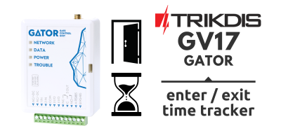 Trikdis GV17 - GATOR inteligentny 4G GSM / IP sterownik bramy 4