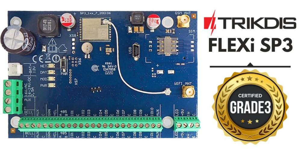 Trikdis FLEXi SP3 uzyskał certyfikację GRADE 3