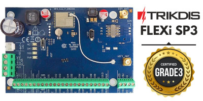 Inteligentny panel alarmowy Trikdis FLEXi SP3 WiFi + 4G 2