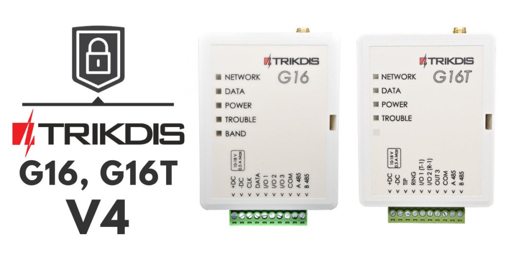 Komunikator GSM G16 i G16T – sprzęt v4