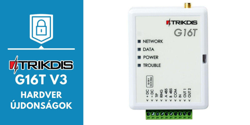 Trikdis G16 2G GSM inteligentny moduł komunikacyjny