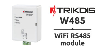 Premiera produktu – Moduł WiFi RS485 Trikdis W485