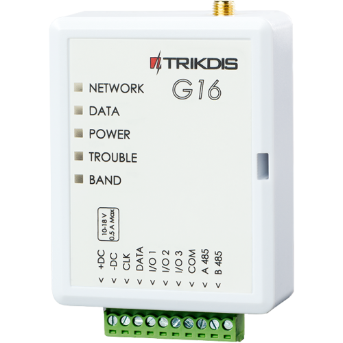 Trikdis G16 4G GSM inteligentny moduł komunikacyjny Trikdis G16 4G GSM inteligentny moduł komunikacyjny